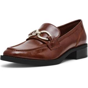 imageAnne Klein Womens Korrie Buckle LoafersCognac