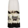 imageAnne Klein Womens Pull on Pleated Skirt LinedWhite Dove Multi