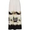 imageAnne Klein Womens Pull on Pleated Skirt LinedWhite Dove Multi