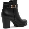 imageAnne Klein Womens Rumor Ankle BootBlack Smooth