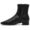 imageAnne Klein Womens Russ Ankle BootBlack Smooth