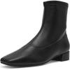 imageAnne Klein Womens Russ Ankle BootBlack Smooth