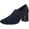 imageAnne Klein Womens Treena Ankle Bootie Heel Boot Navy 8 M