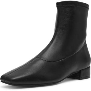 imageAnne Klein Womens Russ Ankle BootBlack Smooth