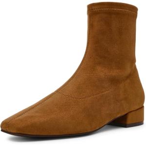 imageAnne Klein Womens Russ Ankle BootTan Suede