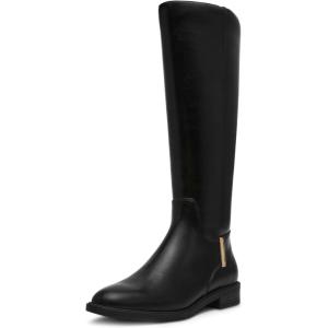 imageAnne Klein Womens Sinclair Mid Calf BootBlack Smooth