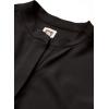 imageAnne Klein Womens PopOver Blouse with Covered Placket and Side SlitsAnne Black