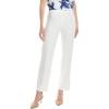 imageAnne Klein Womens Pull on Hollywood Waist Straight Ankle Bright White