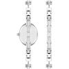 imageAnne Klein Womens Premium Crystal Accented Bangle Watch SetSilver