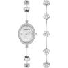 imageAnne Klein Womens Premium Crystal Accented Bangle Watch SetSilver