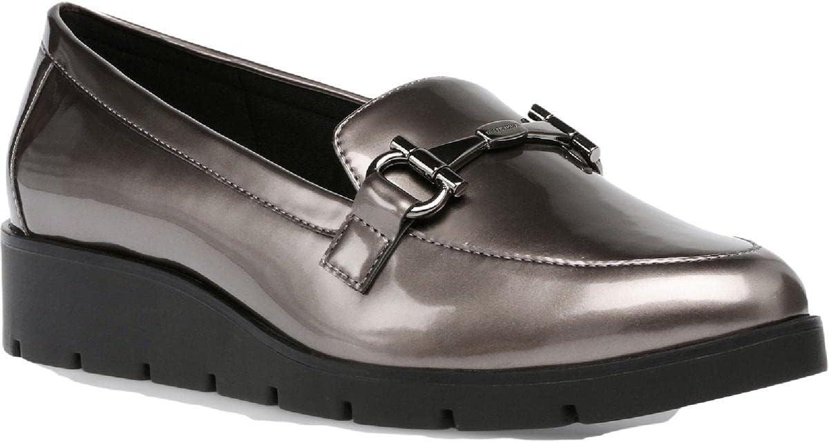 imageAnne Klein Womens Lalita LoaferSmoke Patent