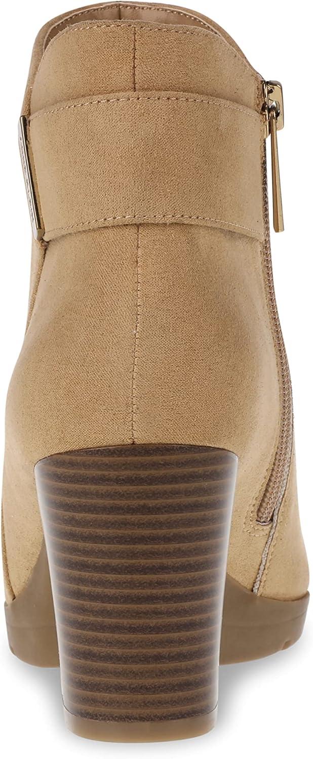imageAnne Klein Womens Roselyn Ankle BootDark Natural