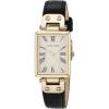 imageAnne Klein Womens Leather Strap Watch AK3752BlackGold
