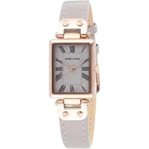 imageAnne Klein Womens Leather Strap Watch AK3752TaupeRose Gold