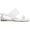 imageAnne Klein Womens Gaia Heeled SandalWhite