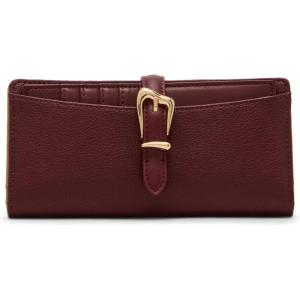 imageAnne Klein AK 2 piece gift set with sculpted buckle walletRed