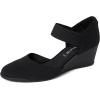 image:imageAnne Klein Womens TiffanyBlack Stretch