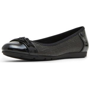 image:imageAnne Klein Womens Able Comfortable Ballet FlatBlack Raffia
