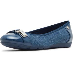 image:imageAnne Klein Womens Able Comfortable Ballet FlatDark Denim