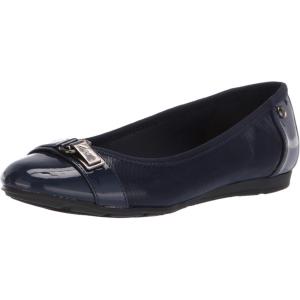 image:imageAnne Klein Womens Able Comfortable Ballet FlatNavy Multi Fabric