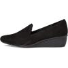 image:imageAnne Klein Womens Wedge Pump Wendell Closed Toe Comfortable SlipOn Business Casual Office HeelBlack Sued