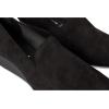 image:imageAnne Klein Womens Wedge Pump Wendell Closed Toe Comfortable SlipOn Business Casual Office HeelBlack Sued