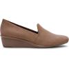 image:imageAnne Klein Womens Wedge Pump Wendell Closed Toe Comfortable SlipOn Business Casual Office HeelTruffle