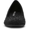 image:imageAnne Klein Womens Womens Wisher Closed Toe Comfortable Slipon Business Casual PumpBlack Crystal