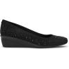 image:imageAnne Klein Womens Womens Wisher Closed Toe Comfortable Slipon Business Casual PumpBlack Crystal