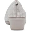 image:imageAnne Klein Womens Womens Wisher Closed Toe Comfortable Slipon Business Casual PumpGreySilver