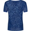 image:imageAnne Klein Womens Sequin Mesh W Triple Mesh Ss Banded TeeSantorini Blue