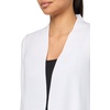 image:imageAnne Klein Womens Nappa Kissing Front CardiganBright White