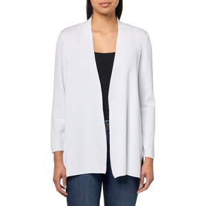 image:imageAnne Klein Womens Nappa Kissing Front CardiganBright White