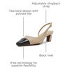 image:imageAnne Klein Womens SadellaNude Black