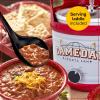 imageNostalgia Game Day 25Quart 2Section Slow Cooker with Lid and Ladle KegLike Design Cooks Chicken Wings Meatballs Chilli Cheese Soup Stews and More4 Qt Slow Cooker