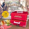 imageNostalgia Game Day Hot Dog Steamer and Bun Warmer Fits 20 Dogs and 8 Buns Steams Pot Stickers Veggies Potatoes and Other Appetizers or ToppingsGameday Steamer