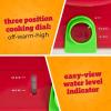 imageNostalgia Game Day Hot Dog Steamer and Bun Warmer Fits 20 Dogs and 8 Buns Steams Pot Stickers Veggies Potatoes and Other Appetizers or ToppingsTamale Steamer