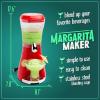 imageNostalgia Taco Tuesday Tailgator Margarita Machine  Blender for Smoothies Margaritas Daiquiris and Slushies  WhiteLime Green  128Ounce  10quot D x 12quot W x 9quot HMargarita Machine Green