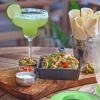 imageNostalgia Taco Tuesday Tailgator Margarita Machine  Blender for Smoothies Margaritas Daiquiris and Slushies  WhiteLime Green  128Ounce  10quot D x 12quot W x 9quot HTaco Tuesday Margarita Machine Green