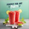 imageNostalgia Taco Tuesday Tailgator Margarita Machine  Blender for Smoothies Margaritas Daiquiris and Slushies  WhiteLime Green  128Ounce  10quot D x 12quot W x 9quot HMargarita Machine Aqua