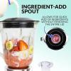 imageNostalgia Taco Tuesday Tailgator Margarita Machine  Blender for Smoothies Margaritas Daiquiris and Slushies  WhiteLime Green  128Ounce  10quot D x 12quot W x 9quot HRed Blender