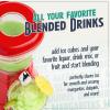 imageNostalgia Taco Tuesday Tailgator Margarita Machine  Blender for Smoothies Margaritas Daiquiris and Slushies  WhiteLime Green  128Ounce  10quot D x 12quot W x 9quot HMargarita Machine Green