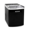 imageNostalgia Thermostar Automatic SelfCleaning Portable Electric Countertop Ice Maker Machine With Handle26 Pounds in 24 Hours with Ice Scoop and BasketPerfect for Water BottlesDrinksPartiesSilverBlack