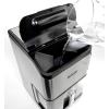 imageNostalgia Thermostar Automatic SelfCleaning Portable Electric Countertop Ice Maker Machine With Handle26 Pounds in 24 Hours with Ice Scoop and BasketPerfect for Water BottlesDrinksPartiesSilverStainless Steel