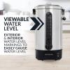 imageHomecraft 100Cup Coffee Urn and Hot Beverage Dispenser with Dripless Faucet QuickBrewing Stainless Steel100 Cup