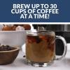 imageHomecraft 100Cup Coffee Urn and Hot Beverage Dispenser with Dripless Faucet QuickBrewing Stainless Steel30 Cup