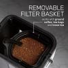 imageHomecraft 3Quart Iced Coffee and Tea Maker with Filter Basket Flavor Enhancer Adjustable Brew Strength3 Qt Iced TeaCoffee Maker Black