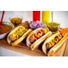 imageHomecraft Electric Sausage ampamp Brat Grill with Oil Drip Tray Carry Handle and Cord Storage up to 5 Links of Beef Turkey Chicken Veggie Sausages or Hot DogsStainless Steel