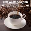 imageHomecraft HCPC10SS 10Cup Stainless Steel Coffee Maker Percolator EasyPour Spout LED Indicator Light Keep Warm Function