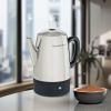 imageHomecraft HCPC10SS 10Cup Stainless Steel Coffee Maker Percolator EasyPour Spout LED Indicator Light Keep Warm Function